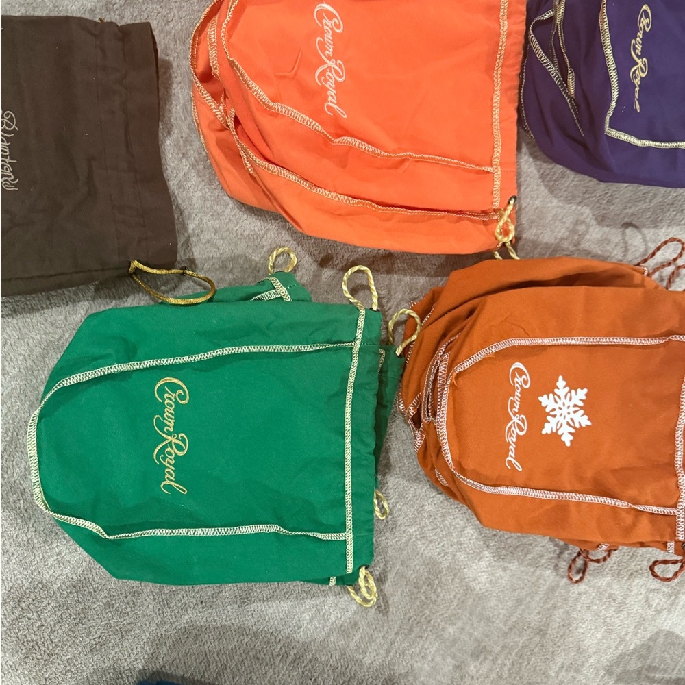 Multi-Color Drawstring Bags Set - Picture 4 of 5